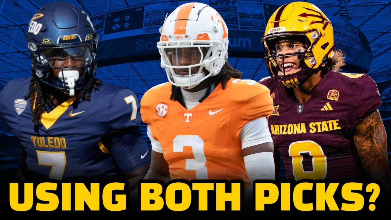 LA Rams NFL Mock Draft Monday #2 | JE LIVE