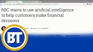 RBC may soon use artificial intelligence to help customers financially