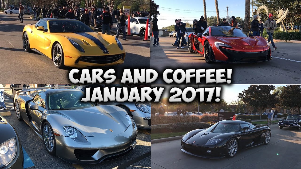 Cars and Coffee Houston January 2017! F60 America, P1, 918, CCXR, and