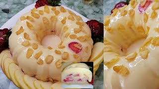 تحلية الفواكه  عائلية وباردة ? رائعة شكلا ومذاقا  غتهنيك من السحور  وغترجع معتمدة عندك  Flan