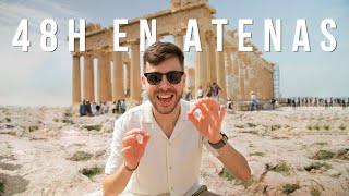 48 HORAS EN ATENAS GRECIA 🇬🇷 (Visitamos la Acrópolis y toda la ciudad)
