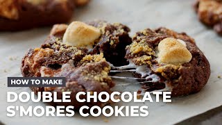 Double Chocolate S'Mores Cookies Recipes