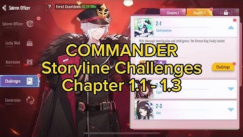 Storyline Challenges (COMMANDER) Chapter 1.1-1.3 | Parallel Realms
