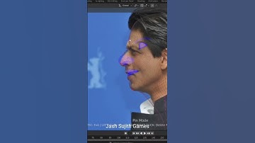 3D Model of Shah Rukh Khan in Blender #shorts #blender #shahrukhkhan #animation