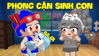 SAMMY BẤT NGỜ KHI PHONG CẬN SINH CON TRONG LÀNG HERO TEAM MINI WOLRD | PHONG CẬN CHĂM EM BÉ CÁ HEO