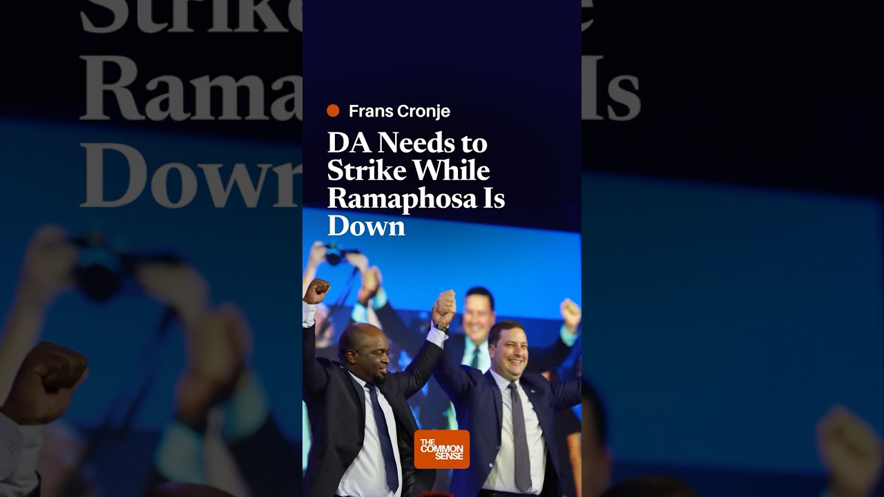 DA Needs to Strike While Ramaphosa Is Down