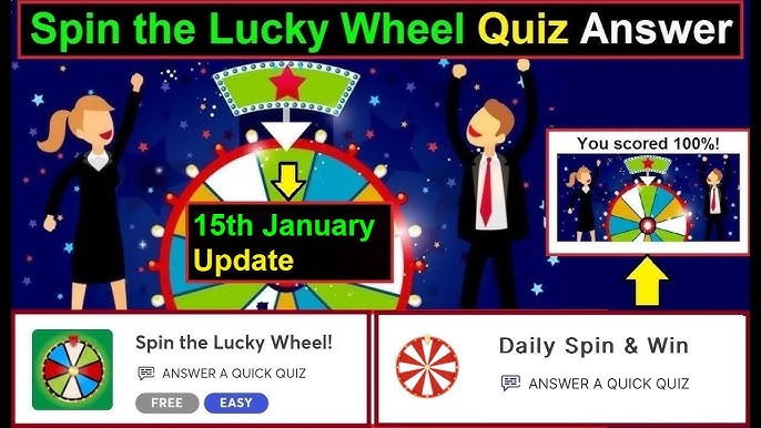 Spin the HalloWheel Quiz Answers, Lucky Wheel Halloween Edition Quiz