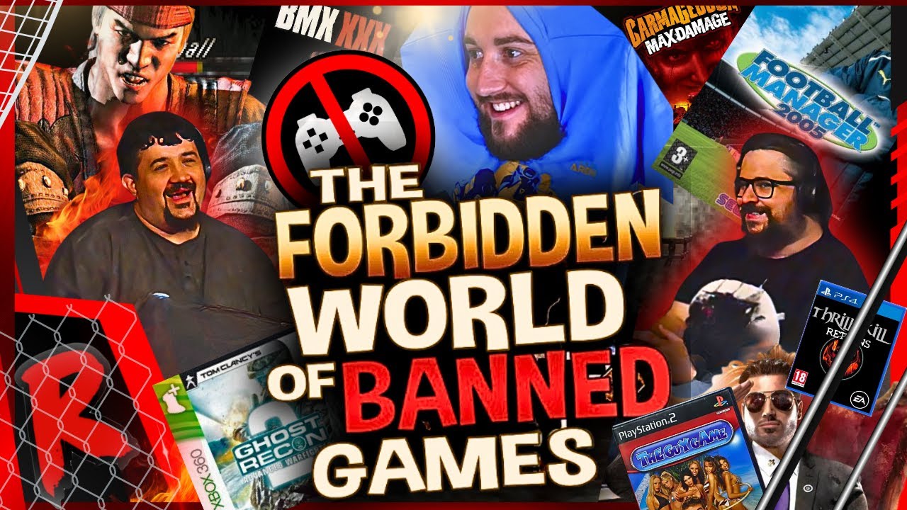 The Forbidden World of BANNED Games - Caddicarus RENEGADES REACT