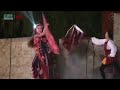 Medieval dance and flags. Ayia Napa Medieval Festival 2018