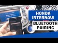 Honda FIT Internavi Bluetooth Pairing