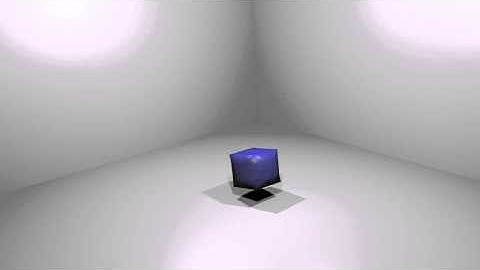 Bledner Simulation - Jello Cube