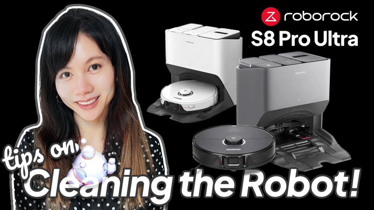 Roborock S8 Pro Ultra - How To Clean the Robot 