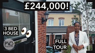 Touring an ATTRACTIVE 3 Bed NEW Build UK Home for £244,000 | FULL Property Tour | UK Persimmon Homes