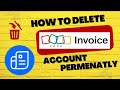 how to delete zoho account permanently | apana zoho account kesy delete kare |zoho Invoice app