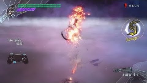 DMC5 Nero Basic Exceed Sword Jump Cancel