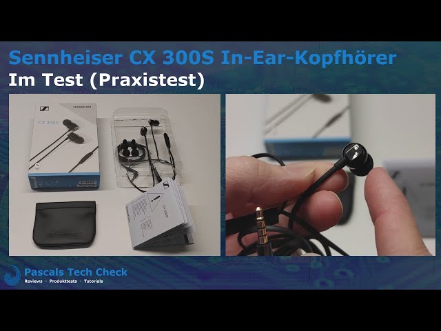 Sennheiser CX 300S In-Ear-Kopfhörer || Im Test (Praxistest) - Gut und  günstig? - YouTube