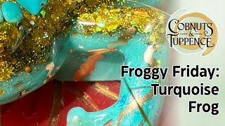 Turquoise frog #froggyfriday