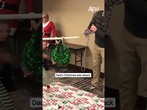 Dad's Christmas was whack