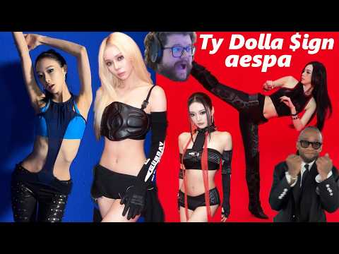 HARDEST WESTERN FEAT IN A K-POP SONG?! aespa 에스파 'Switchblade (Feat. Ty Dolla $ign)' MV MY REACTION