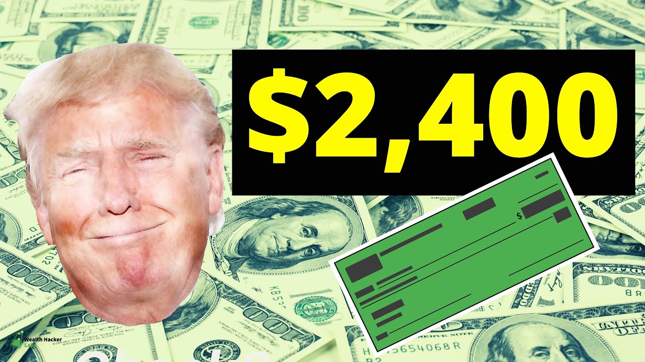 Trump desires to NOW come up with $2,400 or MORE (will it move?)