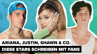 Private Insta-DMs: DAS schicken Ariana Grande, Shawn Mendes & Co. ihren Fans 😍
