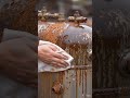 Instant Rust Cleaning Spray, Satisfying ASMR 😌#rust #asmr #shorts