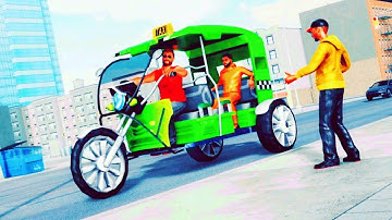 Modern Tuk Tuk Rickshaw Driving - City Mountain Auto Driver - Android