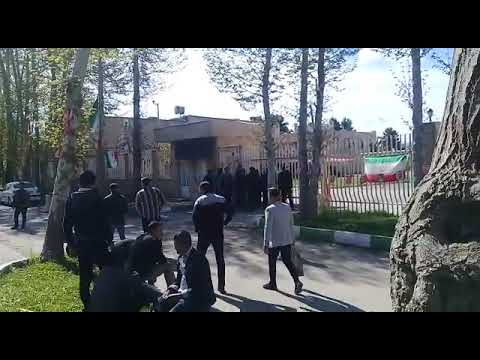 اسلام آباد غرب تجمع اعتراضی صاحبان مرغ فروشی ها ۹۹۰۱۲۴