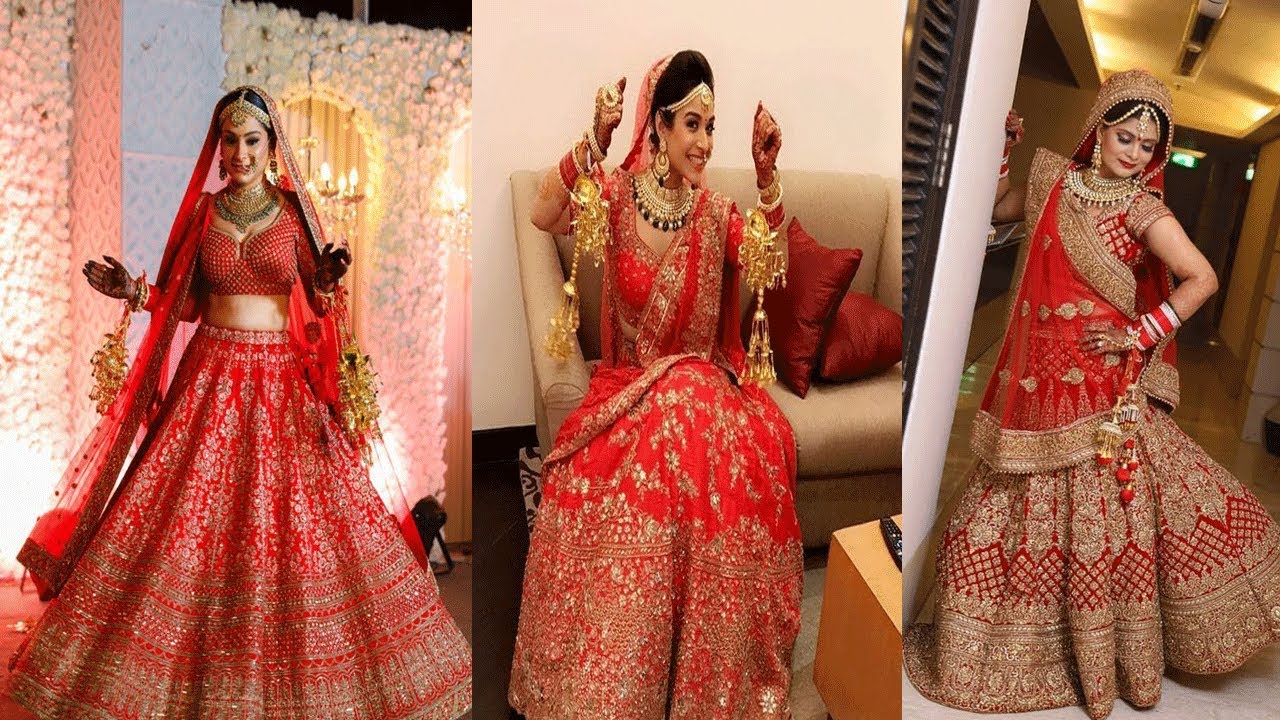 lehenga marriage dress