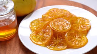 Candied Lemon Slices: Just 3 Ingredients, Perfect for Cake Decoration | Lemon Candy