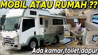 NEW ISUZU ELF CAMPERVAN 2022 GIIAS RASA HOTEL LENGKAP  ADA KAMAR, TOILET, DAPUR #BBOTO #CAMPERVAN screenshot 1