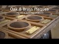 Making Brass & Oak Award Plaques for DD Audio - CNC Project #110