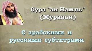 Сура 27 - ан Намль (арабские и русские титры) Мухаммад Люхайдан