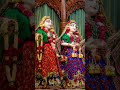 Today Darshan of Radha Madhav 💞🥰 #shotrs #radhakrishna #shortsvideo #darshan