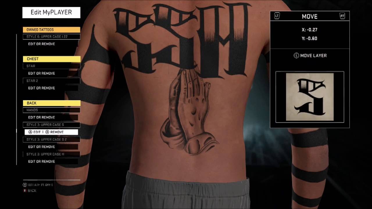 How to do the SSH tattoo tutorial!! - Nba2k16 