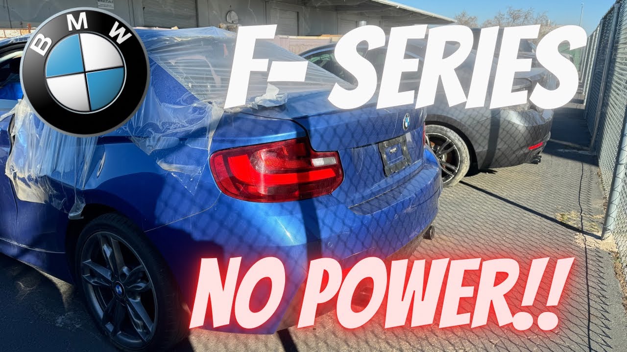 HOW TO JUMP ANY F SERIES BMW CAR THAT CANT BE JUMPED (335i, 340i, 235i ...