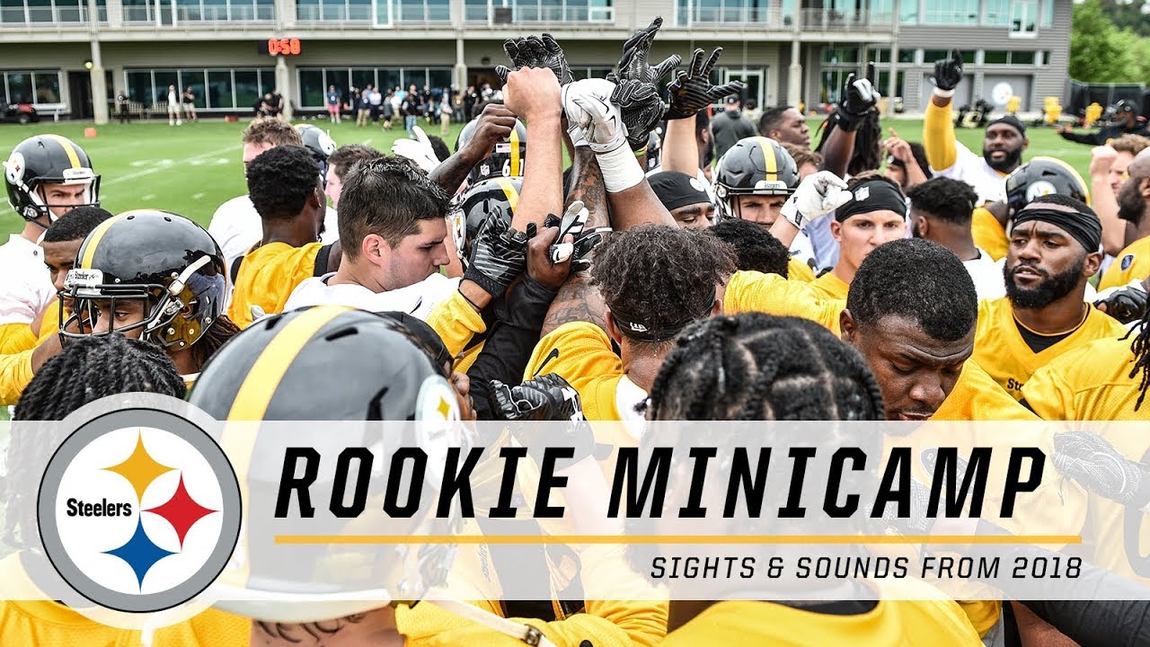2018 Pittsburgh Steelers Rookie Minicamp Sights & Sounds YouTube