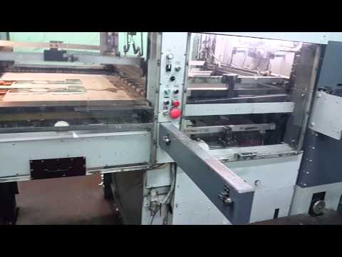 BOBST 142 ER - Die Cutting machine, Year: 1979