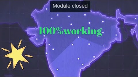 How to fix Module closed/Failed to acquire location problem  ||Lastest||Moblie legend
