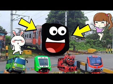 Mari bermain Tebak gambar kereta api lucu berubah jadi Thomas, Bus Rogi, KRL, BIAS?!