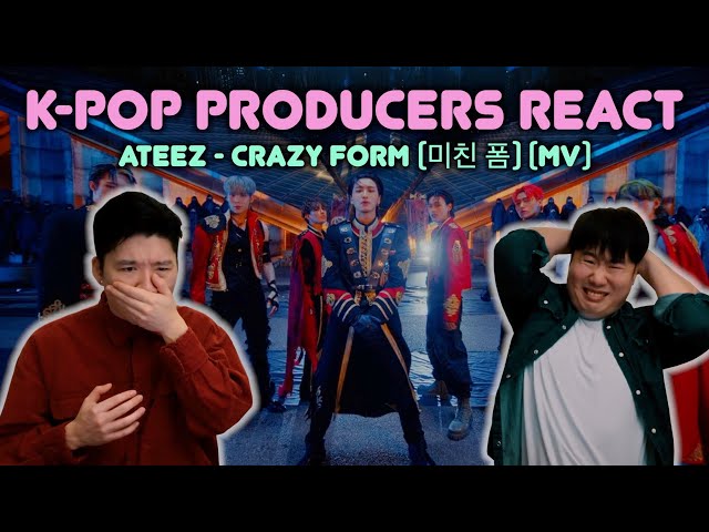 Musicians react & review ♡ ATEEZ - Crazy Form (미친 폼) (MV) class=