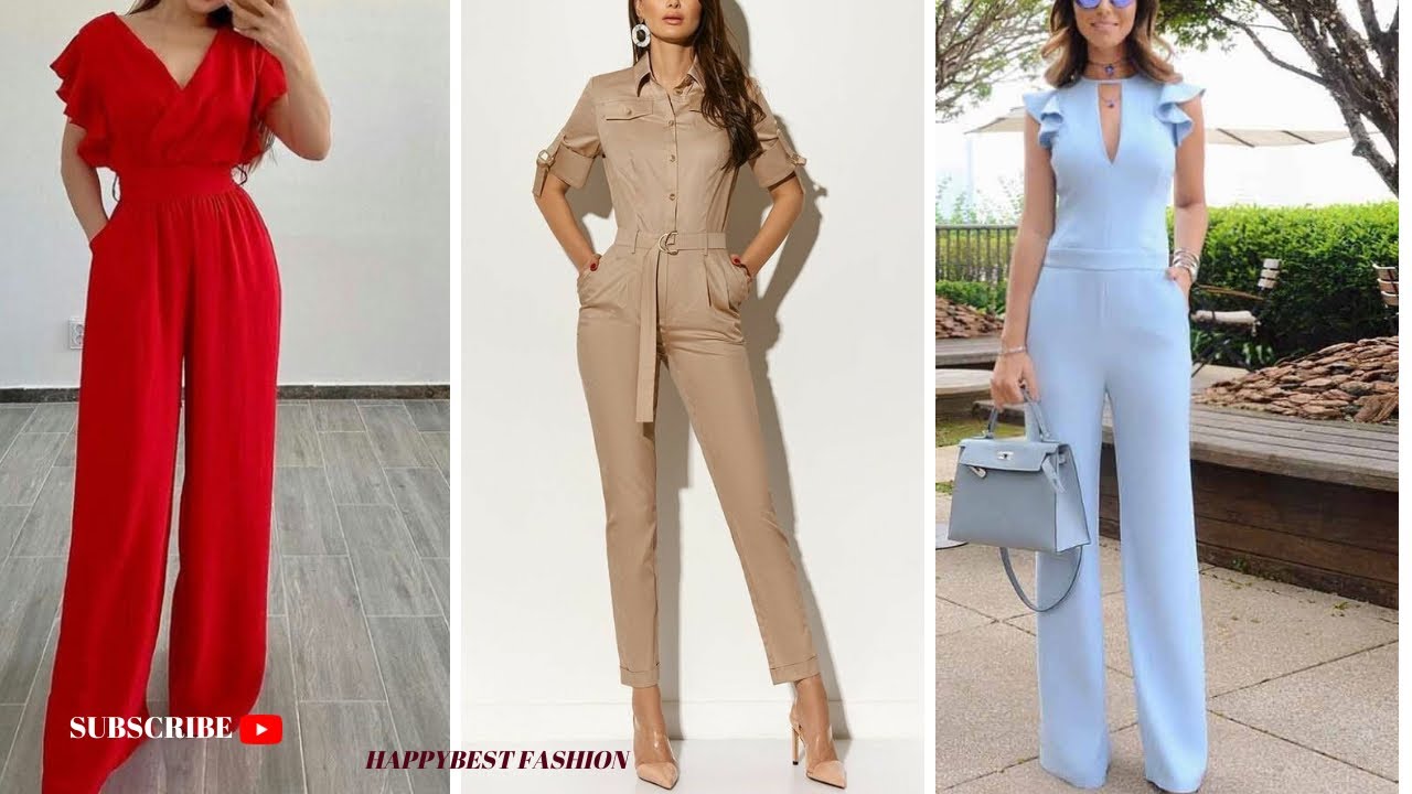 ELEGANT & GORGEOUS JUMPSUITS FOR WOMEN/GIRLS IDEAS 2023 