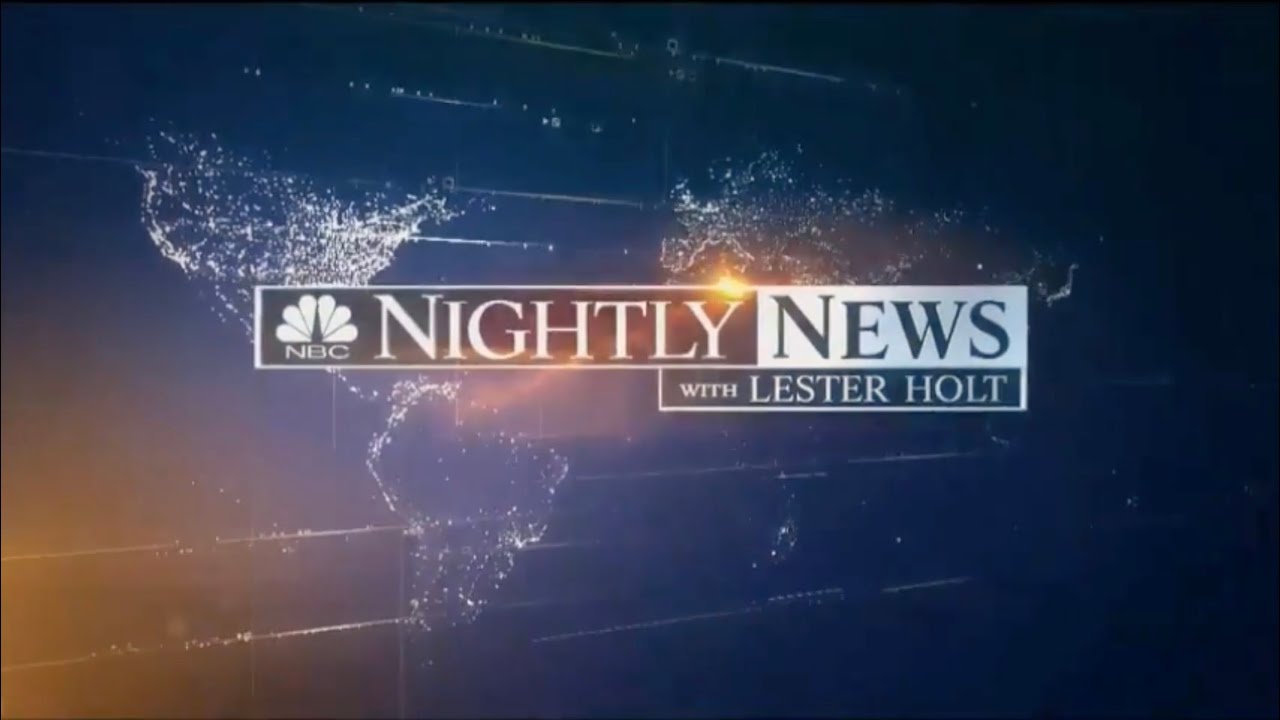 Nbc Intro NBC Nightly News Intro - 2015 - YouTube