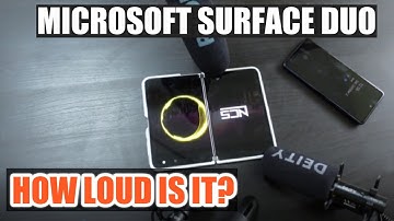 Microsoft Surface Duo Speaker Sound Quality and Notifications - How LOUD Is it?