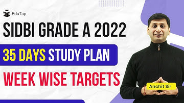 SIDBI Grade A Study Plan | Best Strategy for SIDBI | SIDBI Important Topics | Revision For SIDBI