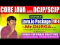 Core Java With OCJP/SCJP-java IO Package-Part 9 || File I/O