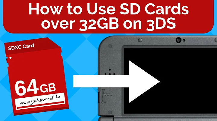 How to Use SD Cards Over 32GB on Nintendo 3DS