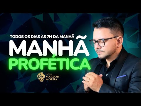 ✅MANHÃ PROFÉTICA | Tema: Alegria do Senhor - Domingo 27/07/25.