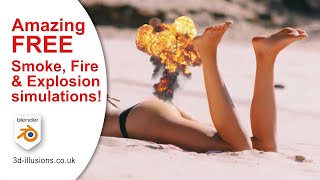 Amazing FREE smoke fire and explosion simulation files (CC0)