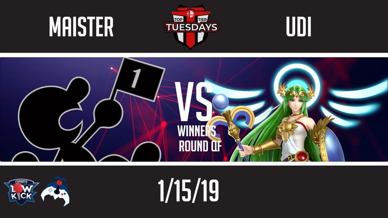 Top Tier Tuesday #16 Maister (G&W) vs Udi (palutena) WQF